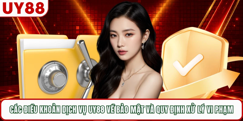 Các điều khoản dịch vụ UY88 về bảo mật và quy định xử lý vi phạm